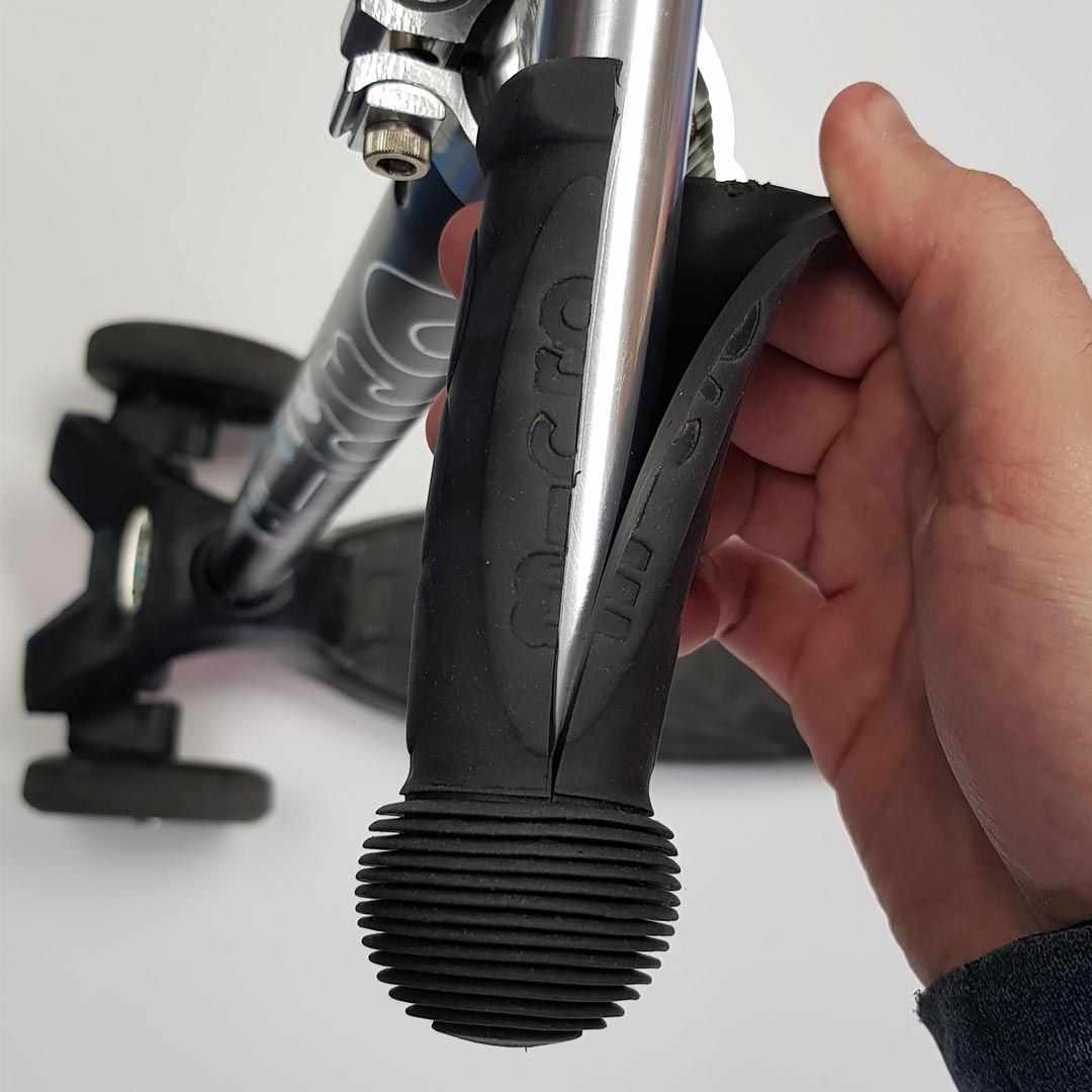 Rubber handle (set of 2 pieces) for Xiaomi Mi Scooter M365, M365 Pro Rubber handle (set of 2 pieces) for Xiaomi Mi Scooter M365, M365 Pro