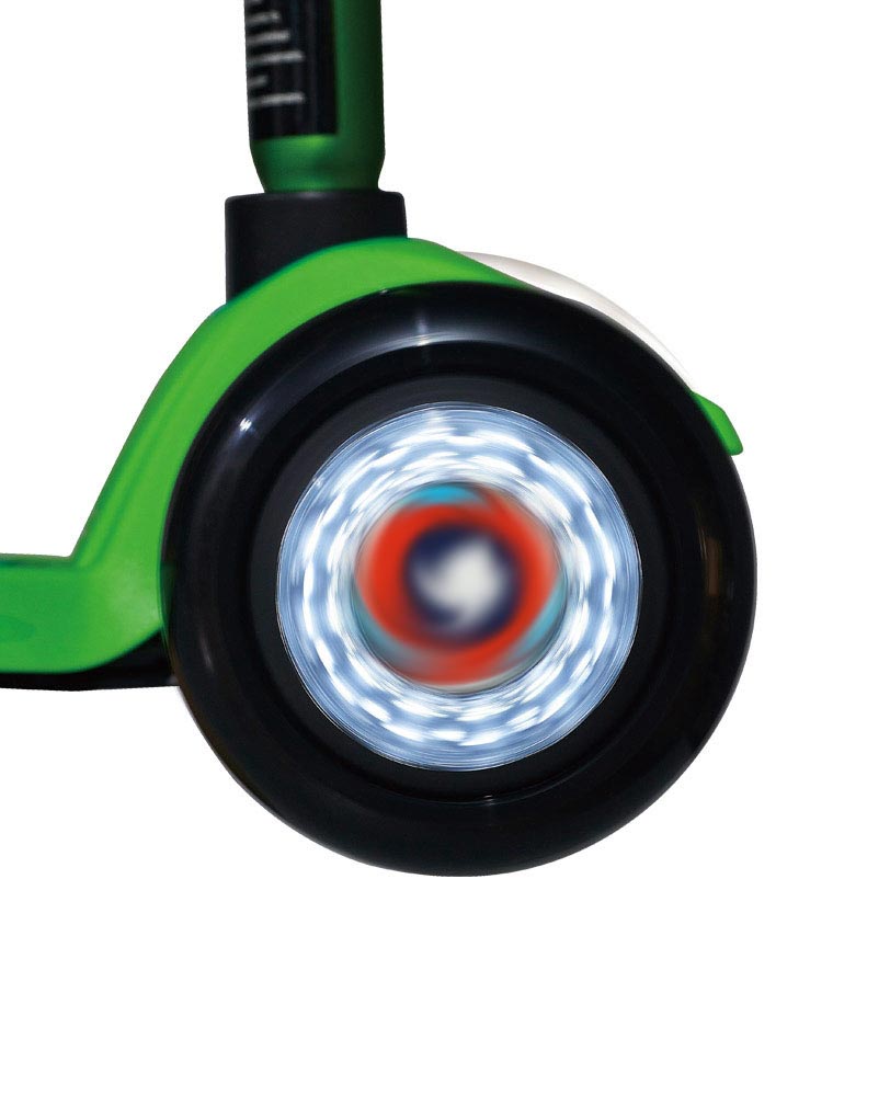 cool rocket light up wheel whizzers accessory in action