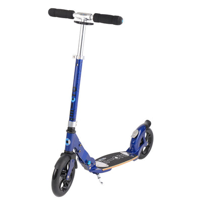 blue flex adult 2 wheel scooter