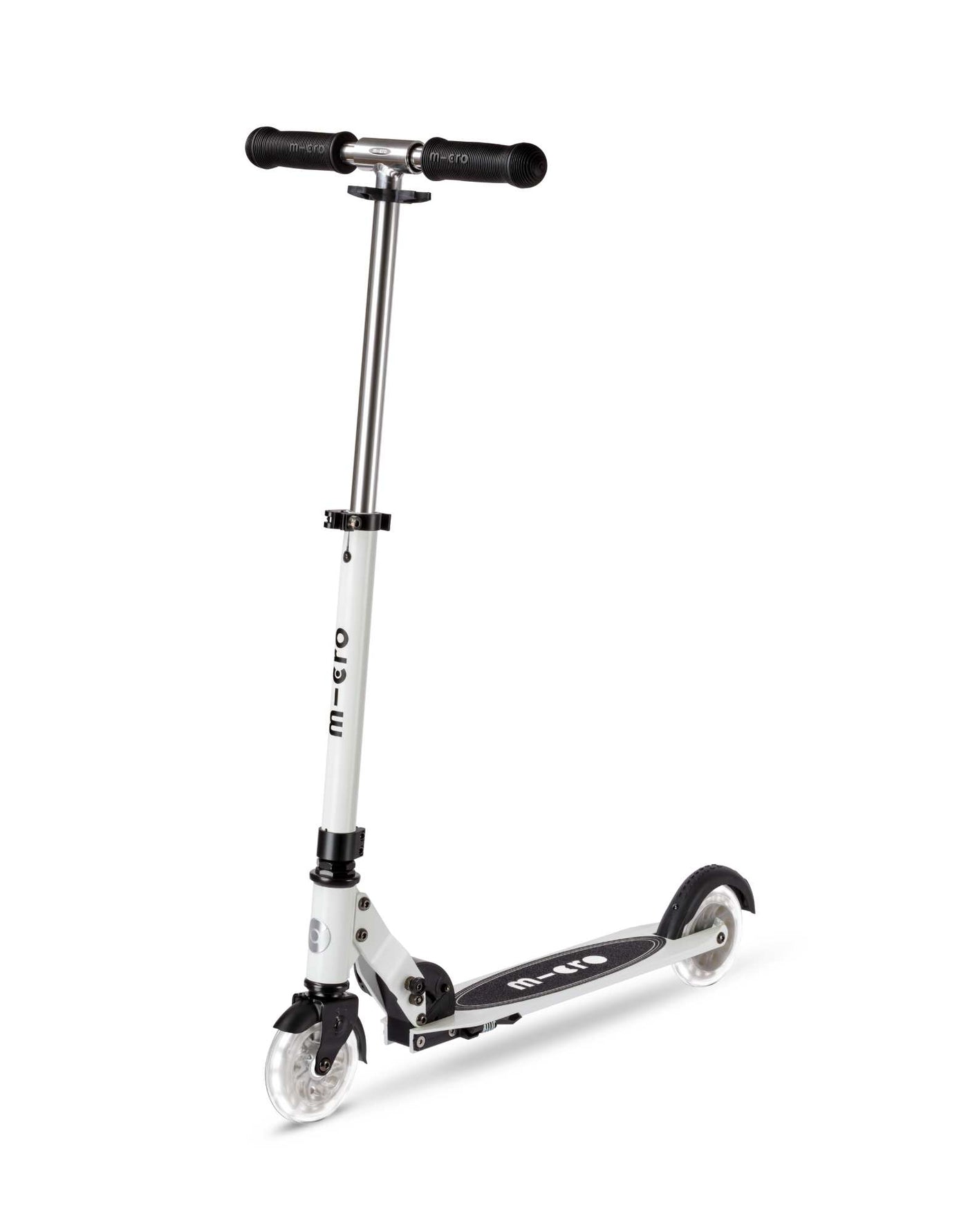 Micro Sprite LED Glow White Scooter