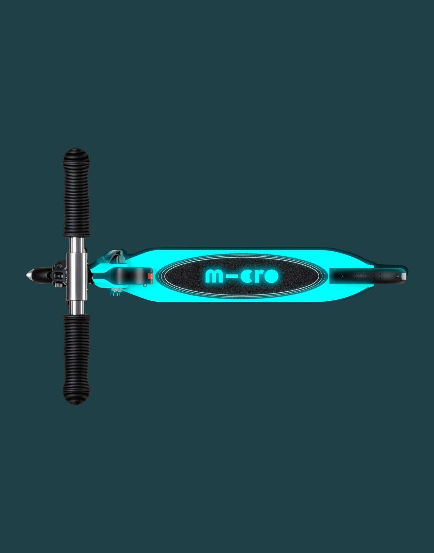 Micro Sprite LED Glow White Scooter