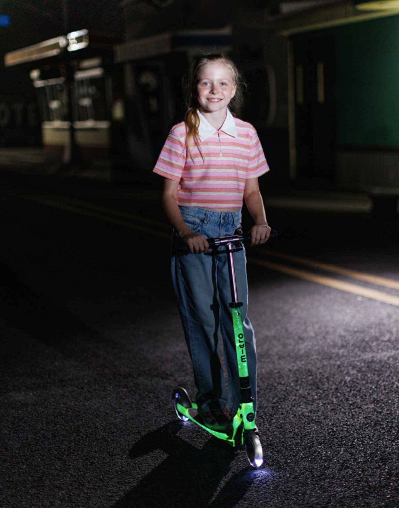 Micro Sprite Light Up Art Collection Scooter