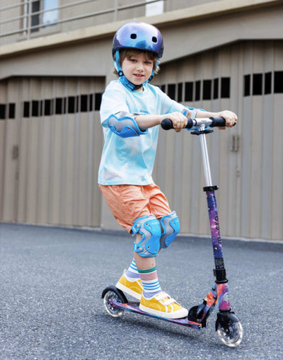 Micro Kids Knee Elbow Pads Reflective