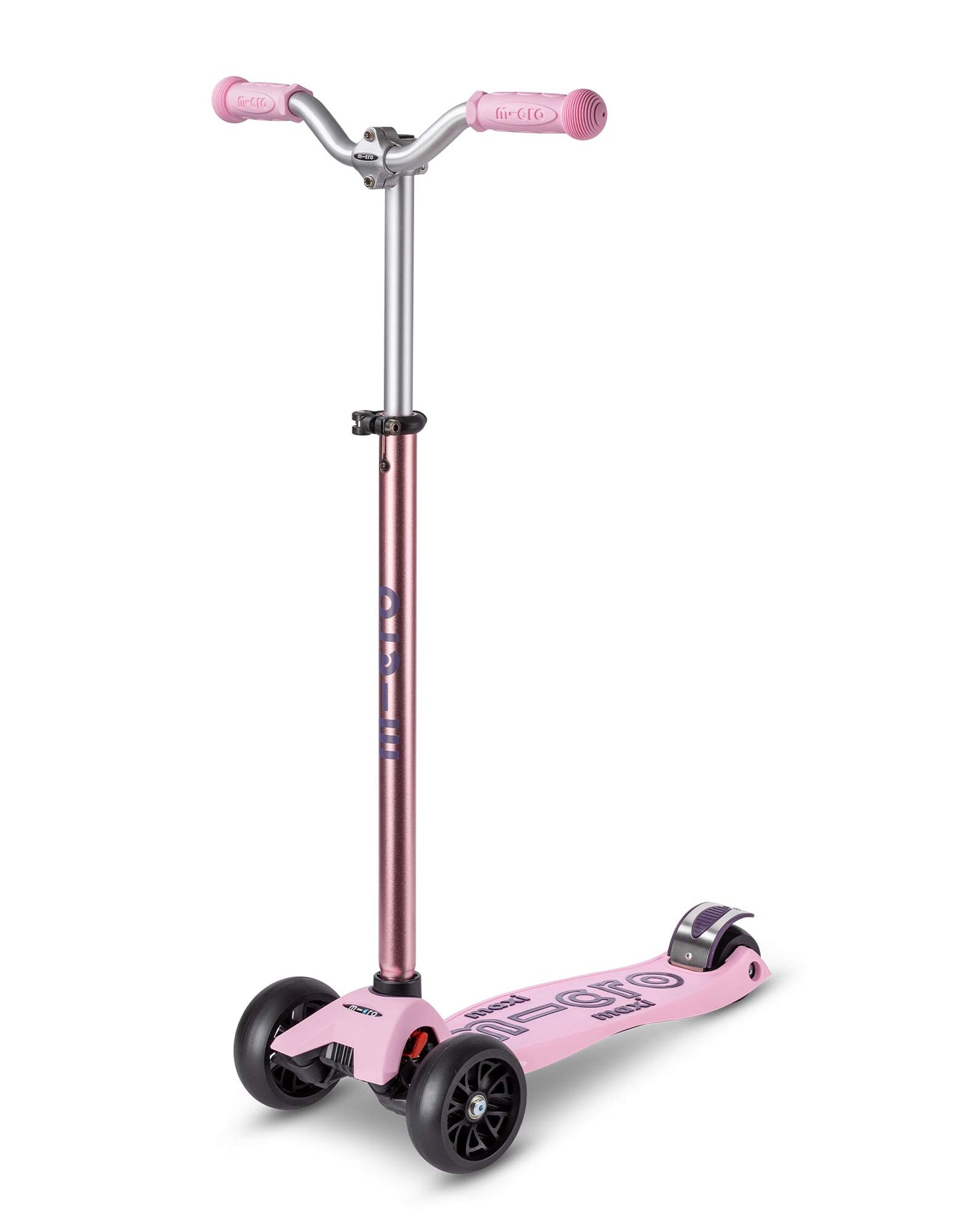 rose rose pink maxi deluxe pro kids 3 wheel scooter