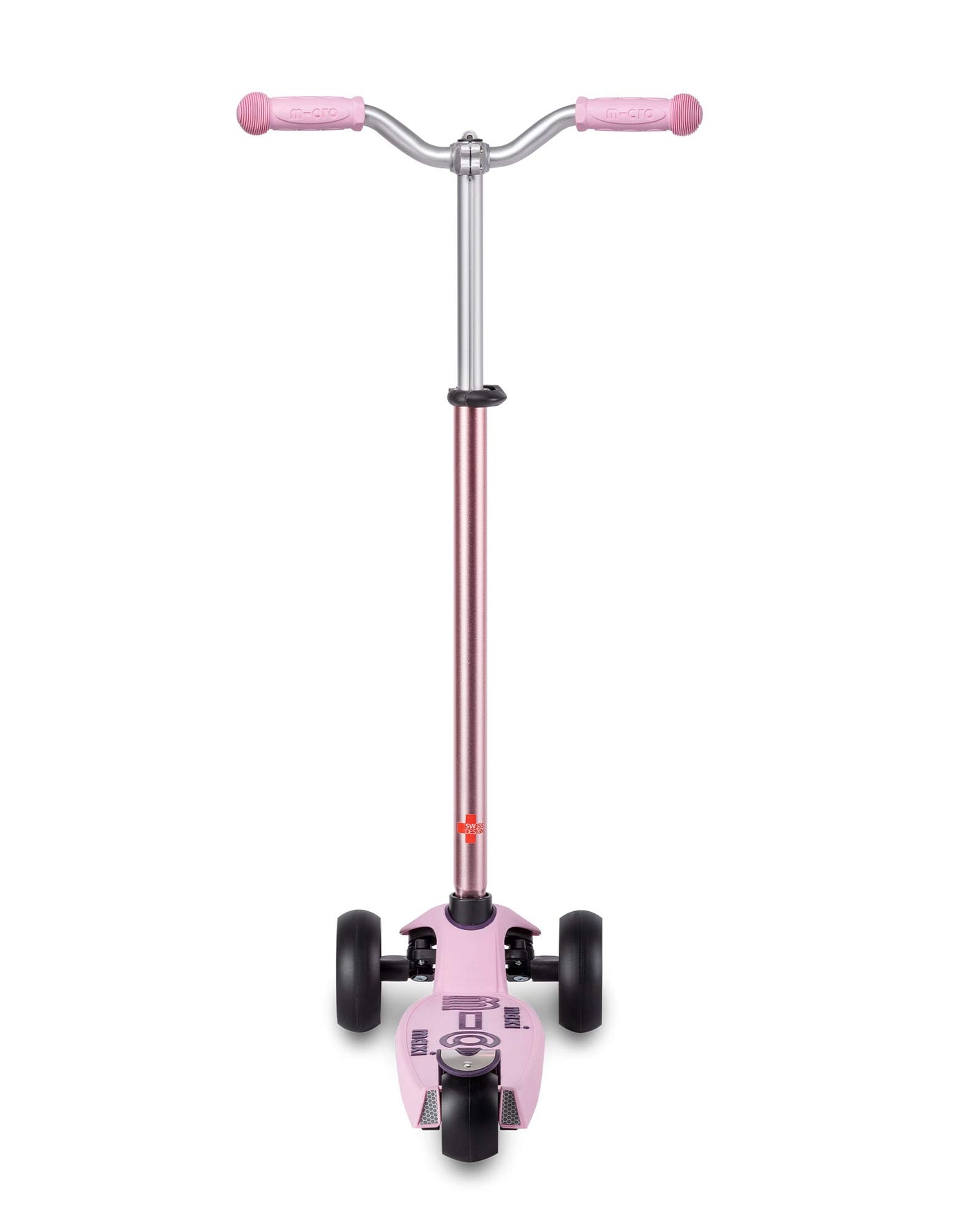 rose rose pink maxi deluxe pro kids 3 wheel scooter back