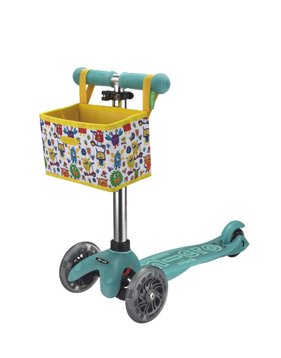 Micro Foldable Pattern Scooter Basket