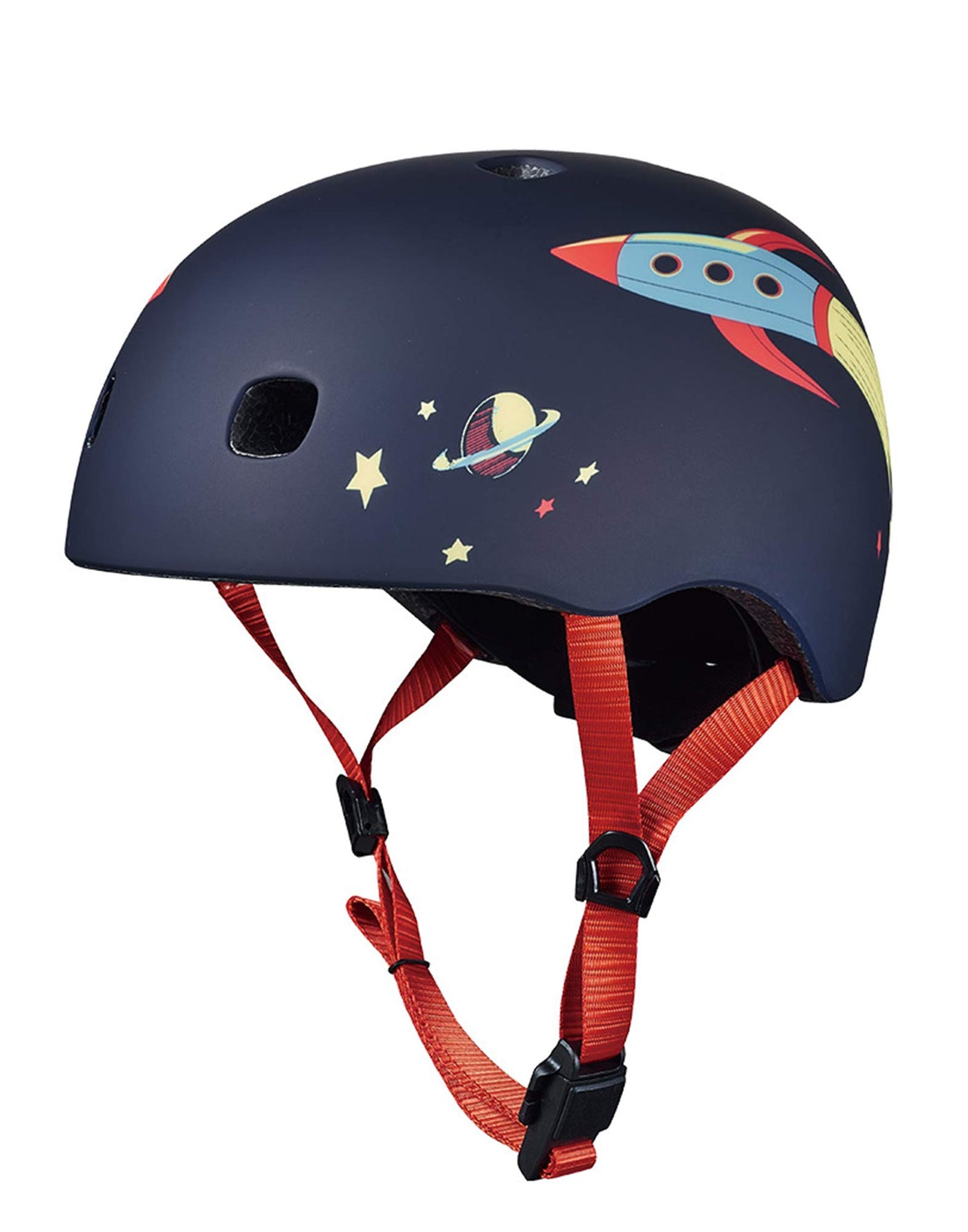 toddler and kids rocket and space pattern helmet