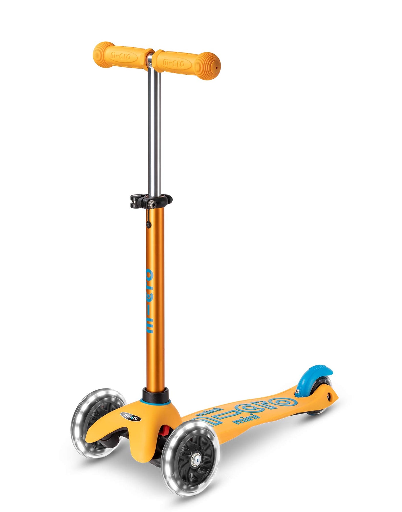 apricot mini deluxe scooter with led wheels