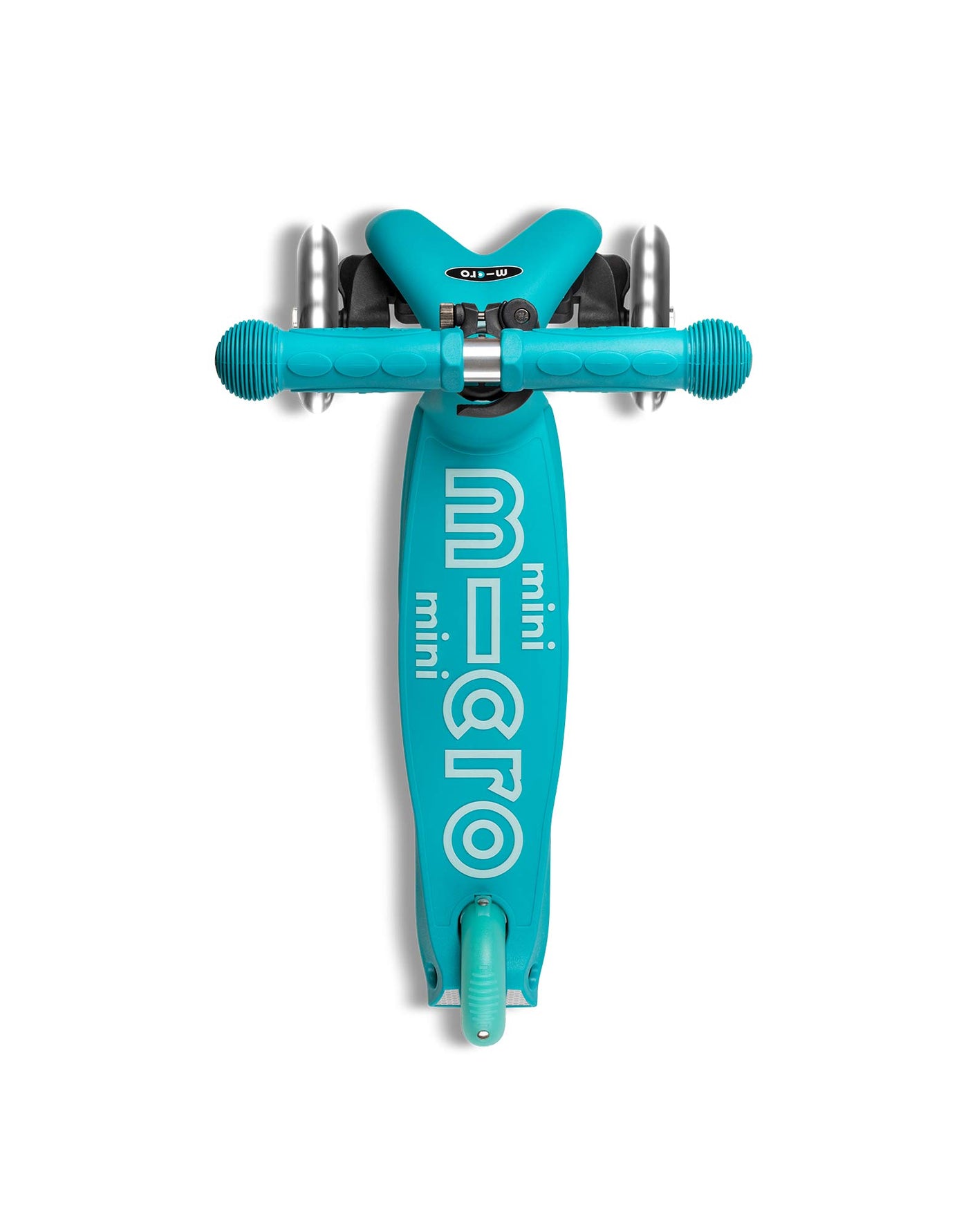 aqua mini deluxe scooter with led wheels deck
