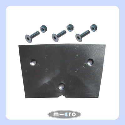 board fixation plates and screws