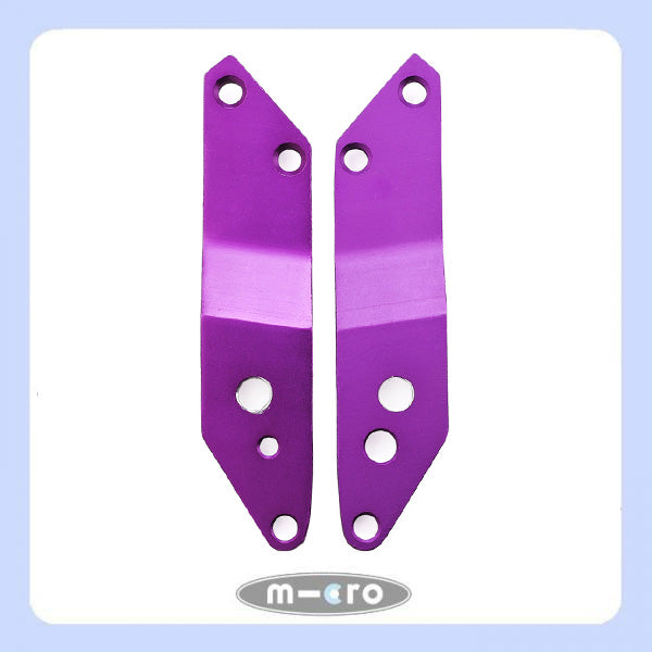  micro sprite purple metallic holder plates