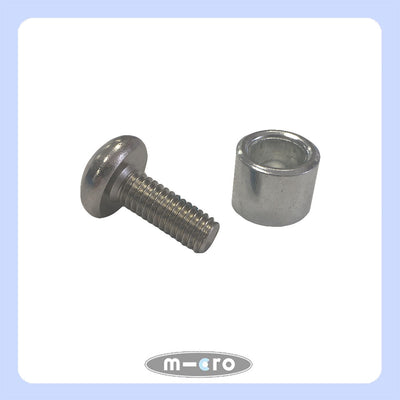 luggage axle and washer