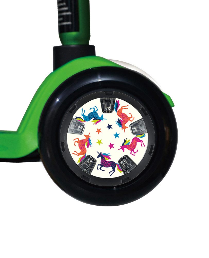 cool unicorn light up wheel whizzers accessory
