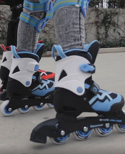 best micro inline skates majority blue and red