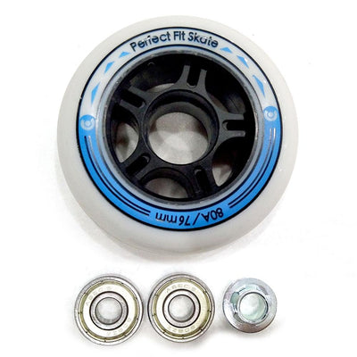Wheel Duality Skates blue with bearings