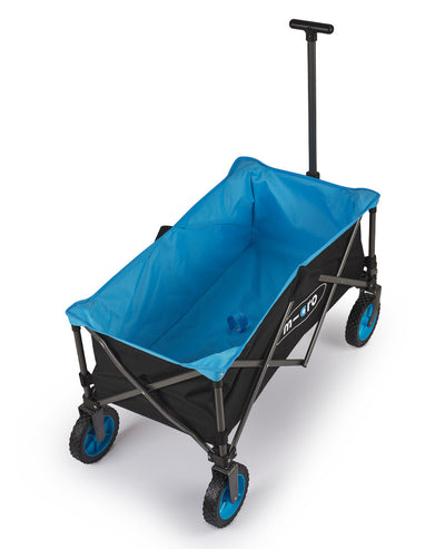 full black and blue classic beach wagon with removable lining