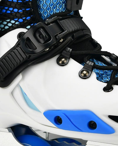 micro inline skates infinite front strap close up