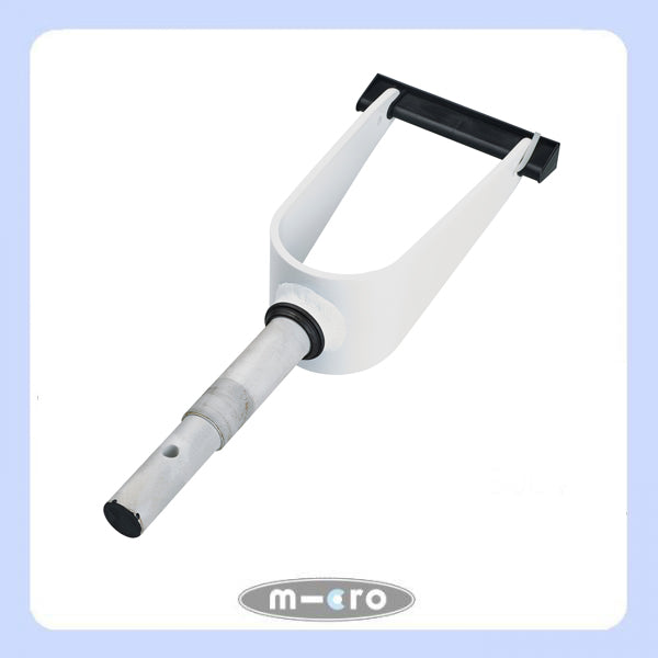 micro pedalflow front fork white