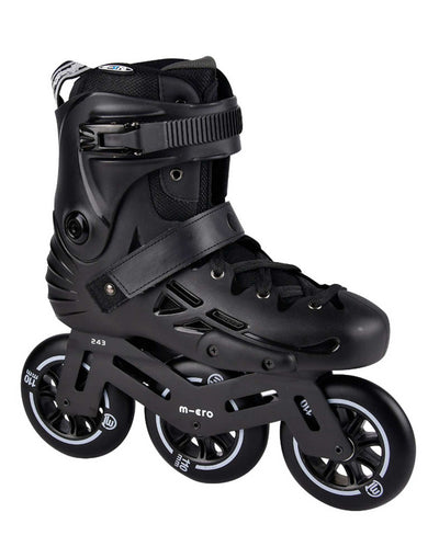 teen and adult mt3 inline black skates