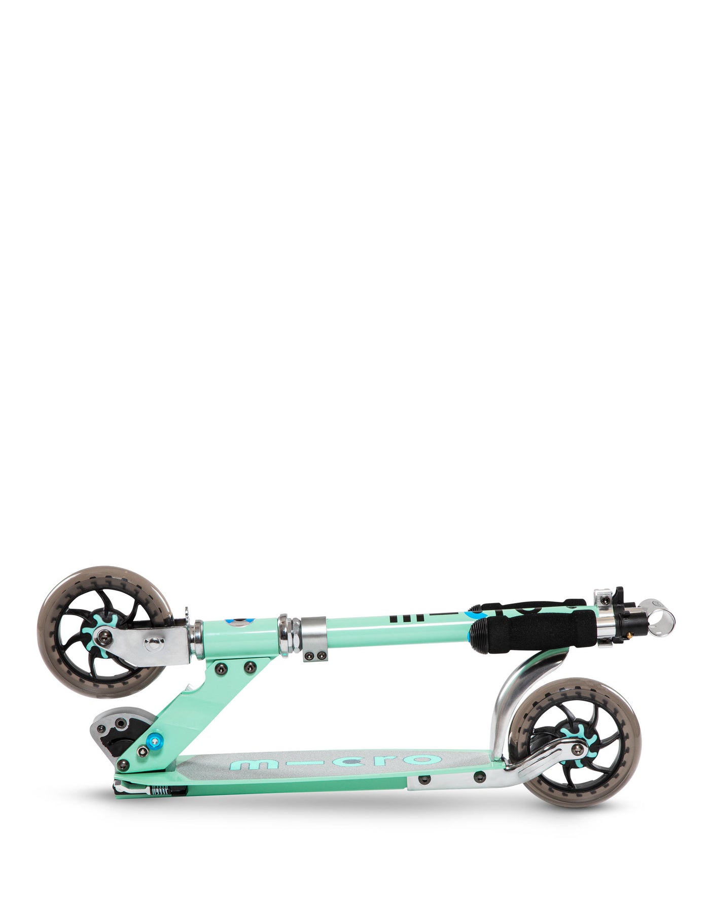 mint speed 2 wheel scooter folded