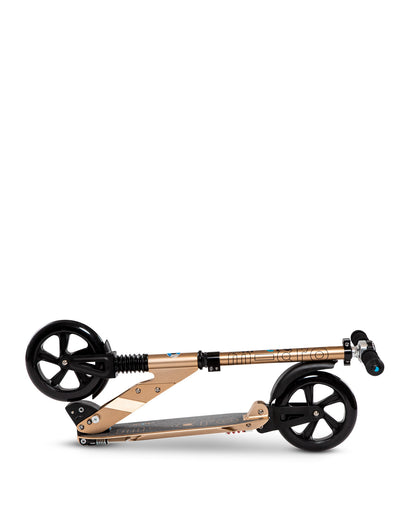 bronze suspension adult scooter folded