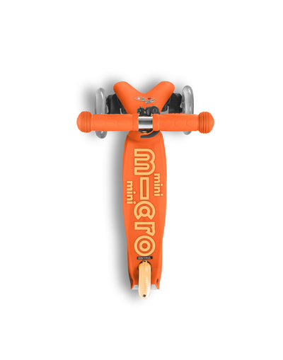orange mini deluxe 3 wheel scooter deck