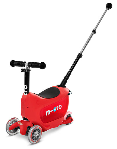 red mini2go deluxe plus ride on scooter