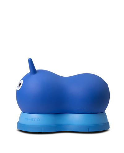 toddler blue air hopper and ride on inflatable body