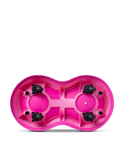 toddler pink air hopper and ride on with 360 degree wheels